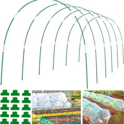 KOMIRO Cerceaux De Serre Tunnel, Cerceaux De Serre De Jardin, Cerceaux De Jardin, Kit De Maison De Cerceau De Jardin, Cerceaux De Tunnel De Serre De Jardin, Cerceaux De Serre Tunnel De Jardin (vert/36 Pièces - Publicité KOMIRO Cerceaux De Serre Tunnel, Cerceaux De Serre De Jardin, Cerceaux De Jardin, Kit De Maison De Cerceau De Jardin, Cerceaux De Tunnel De Serre De Jardin, Cerceaux De Serre Tunnel De Jardin (vert/36 Pièces - Publicité