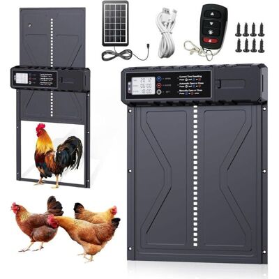 Scotch Porte Poulailler Automatique Solaire,batterie Avec Écran Lcd Programmable Étanche,porte Automatique Poulailler En Aluminium Avec Minuterie,porte Automatique Poulailler,ouvre-porte Ver - Publicité Scotch Porte Poulailler Automatique Solaire,batterie Avec Écran Lcd Programmable Étanche,porte Automatique Poulailler En Aluminium Avec Minuterie,porte Automatique Poulailler,ouvre-porte Ver - Publicité
