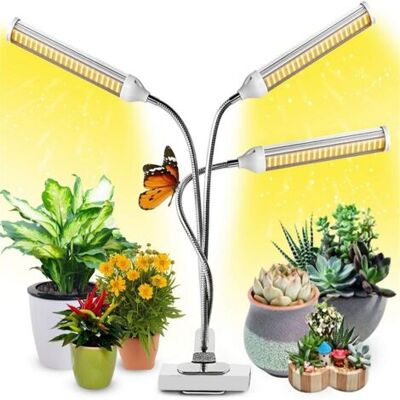 ABYSSE Lampes De Culture Pour Plantes D'Intérieur, 315 Led À Spectre Complet Avec 10 Niveaux D'Intensité, Marche/arrêt Automatique Et Minuterie De 3/9/12 Heures - Publicité ABYSSE Lampes De Culture Pour Plantes D'Intérieur, 315 Led À Spectre Complet Avec 10 Niveaux D'Intensité, Marche/arrêt Automatique Et Minuterie De 3/9/12 Heures - Publicité