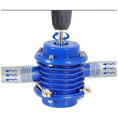 ABYSSE Petite Pompe Domestique - Pompe À Eau De Forage - 2400 L/h - 2000-3000 Tr/min - Pour Huile Et Eau - Pompe À Eau Auto-amorçante Pour Perceuses À Main, Outils De Jardinage - Bleue - Publicité ABYSSE Petite Pompe Domestique - Pompe À Eau De Forage - 2400 L/h - 2000-3000 Tr/min - Pour Huile Et Eau - Pompe À Eau Auto-amorçante Pour Perceuses À Main, Outils De Jardinage - Bleue - Publicité