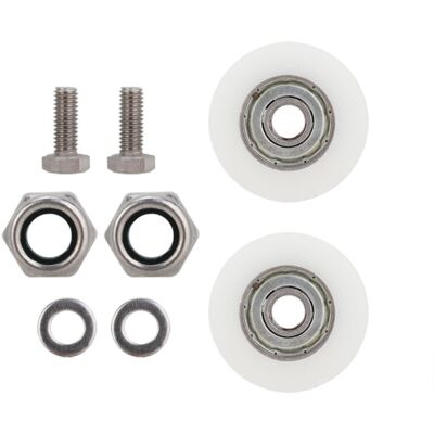 MOXIE Sjlerst Kit De Remplacement De Roues De Porte De Serre Elite De 30 Mm De Diamètre - Publicité MOXIE Sjlerst Kit De Remplacement De Roues De Porte De Serre Elite De 30 Mm De Diamètre - Publicité