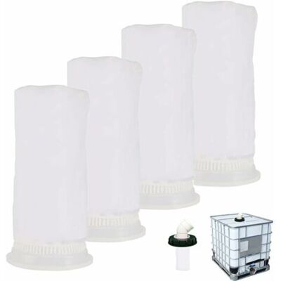 ABYSSE 4pcs Filtre En Nylon Ibc,filtre De Rechange Ibc,filtre Ibc Pour Réservoir D'Eau De Pluie Ibc 1000 Litres,ibc Lavable Filtre,raccord De Couvercle De Réservoir Ibc (163 Mm) - Publicité ABYSSE 4pcs Filtre En Nylon Ibc,filtre De Rechange Ibc,filtre Ibc Pour Réservoir D'Eau De Pluie Ibc 1000 Litres,ibc Lavable Filtre,raccord De Couvercle De Réservoir Ibc (163 Mm) - Publicité