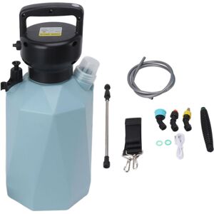 YUDO Bouteille À Pression Électrique 5l 2400 Mah, 3 Buses Pour Arrosage Jardin, Plantes Et Fertilisant, Design Bleu Rhombus - Publicité YUDO Bouteille À Pression Électrique 5l 2400 Mah, 3 Buses Pour Arrosage Jardin, Plantes Et Fertilisant, Design Bleu Rhombus - Publicité