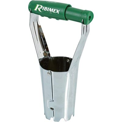 GRASSLIN 1 - Plantoir À Bulbe - Outil De Jardinage - Système Automatique - Poignée Réglable - Pour Bulbes Et Oignons - Argent - 23,5cm - Publicité GRASSLIN 1 - Plantoir À Bulbe - Outil De Jardinage - Système Automatique - Poignée Réglable - Pour Bulbes Et Oignons - Argent - 23,5cm - Publicité