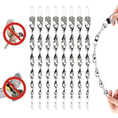 OEM Répulsif Oiseaux.8pcs Effaroucheur Oiseaux.spirale Réfléchissante.répulsif Oiseaux Reflechissants Rotatif.360 Degrés Réfléchissant Repulsif Oiseaux.repulsif Pigeon.pour Balcon.arbres Fruitiers - Publicité OEM Répulsif Oiseaux.8pcs Effaroucheur Oiseaux.spirale Réfléchissante.répulsif Oiseaux Reflechissants Rotatif.360 Degrés Réfléchissant Repulsif Oiseaux.repulsif Pigeon.pour Balcon.arbres Fruitiers - Publicité