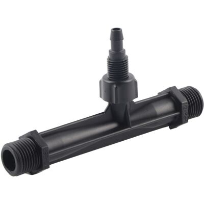 PELTOR Jeffergarden Injecteur Mélangeur D'Engrais Pour Tube D'Irrigation Grden, Outil Agricole En Plastique G1/2 Pouce - Publicité PELTOR Jeffergarden Injecteur Mélangeur D'Engrais Pour Tube D'Irrigation Grden, Outil Agricole En Plastique G1/2 Pouce - Publicité