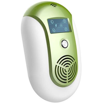 MIXHOME Prise Eu Verte - Répulsif Ultrasonique Anti-nuisibles Portable Électrique Moustiques Rats Mode Constant Ou Variable - Publicité MIXHOME Prise Eu Verte - Répulsif Ultrasonique Anti-nuisibles Portable Électrique Moustiques Rats Mode Constant Ou Variable - Publicité