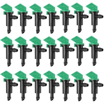 CONWHZC Système D'Irrigation Goutte À Goutte Pour Jardin (lot De 100), Débit De 16 Litres Par Heure, Raccord De Tuyau De 4 À 7 Mm, Pour L'Arrosage Des Arbres Et Arbustes. (noir/vert) - Publicité CONWHZC Système D'Irrigation Goutte À Goutte Pour Jardin (lot De 100), Débit De 16 Litres Par Heure, Raccord De Tuyau De 4 À 7 Mm, Pour L'Arrosage Des Arbres Et Arbustes. (noir/vert) - Publicité