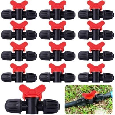 ABYSSE 20 Pièces Vanne Commutateur D'Irrigation Goutte Tube D'Irrigation Pe 16 Mm Raccords Verrouillage Barbelés Vannes Connecteurs Tuyau Vanne Barbelée Jardin - Arrêter/activer Le Débit D'Eau - Publicité ABYSSE 20 Pièces Vanne Commutateur D'Irrigation Goutte Tube D'Irrigation Pe 16 Mm Raccords Verrouillage Barbelés Vannes Connecteurs Tuyau Vanne Barbelée Jardin - Arrêter/activer Le Débit D'Eau - Publicité