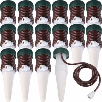 SANS MARQUE Arrosage Stakes Automatique Système D'Arrosage, Irrigation Par Égouttement Automatique De Plante Libération Lente Pour Plantes D'Intéri Ou D'Extéri (pack De 16) - Publicité SANS MARQUE Arrosage Stakes Automatique Système D'Arrosage, Irrigation Par Égouttement Automatique De Plante Libération Lente Pour Plantes D'Intéri Ou D'Extéri (pack De 16) - Publicité