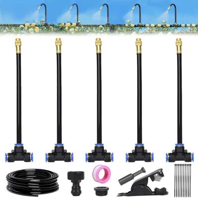 SANS MARQUE 360° Curved Garden Automatic Irrigation System, 20m Arrosage Automatique Pour Jardin, Kit Arrosage Automatique Système, Kit Arrosage Goutte À Goutte, Diy Système D'Irrigation Goutte À Goutte - Publicité SANS MARQUE 360° Curved Garden Automatic Irrigation System, 20m Arrosage Automatique Pour Jardin, Kit Arrosage Automatique Système, Kit Arrosage Goutte À Goutte, Diy Système D'Irrigation Goutte À Goutte - Publicité