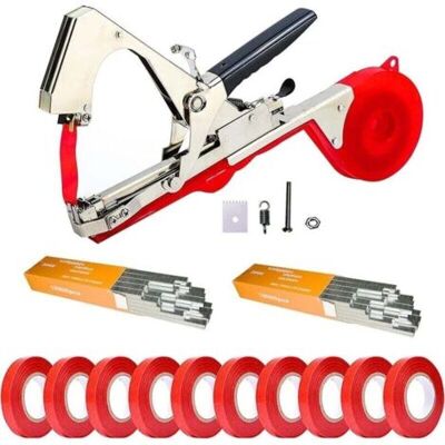 SCORPIO Machine Taper Nouer Branches 14 Pack Outil De Jardinage Pour Attaches Plantes, Fixation Raisins, Framboises, Tomates, Lgumes De Vigne, Tuteur Et Semis - Publicité SCORPIO Machine Taper Nouer Branches 14 Pack Outil De Jardinage Pour Attaches Plantes, Fixation Raisins, Framboises, Tomates, Lgumes De Vigne, Tuteur Et Semis - Publicité