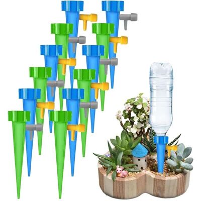 Scotch Aiperq Lot De 12 Arrosages Automatiques, Réglables Et Faciles À Arroser, Arrosage Pour Plantes En Pot, Plantes, Fleurs, Jardin, Plante D'Intérieur - Publicité Scotch Aiperq Lot De 12 Arrosages Automatiques, Réglables Et Faciles À Arroser, Arrosage Pour Plantes En Pot, Plantes, Fleurs, Jardin, Plante D'Intérieur - Publicité