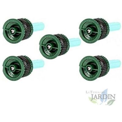 PELTOR Lot De 5 Buse Pour Tuyères He-van-08 Rain Bird À Angle Variable. Portée 1,5 M À 2,4 M, Haute Efficacité Et Économie D'Eau, Vert - Publicité PELTOR Lot De 5 Buse Pour Tuyères He-van-08 Rain Bird À Angle Variable. Portée 1,5 M À 2,4 M, Haute Efficacité Et Économie D'Eau, Vert - Publicité