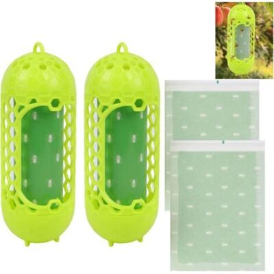 Bunthaus (vert Émeraude) Lot De 2 Pièges Pour Guêpes, Frelons, Abeilles Et Mouches, Piège À Mouches D'Extérieur Avec 4 Autocollants, Accrochables, Convient Pour Maison, Extérieur Et Jardin - Publicité Bunthaus (vert Émeraude) Lot De 2 Pièges Pour Guêpes, Frelons, Abeilles Et Mouches, Piège À Mouches D'Extérieur Avec 4 Autocollants, Accrochables, Convient Pour Maison, Extérieur Et Jardin - Publicité