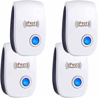 OEM Ultrason Anti Moustique, 4 Pack Ultrason Souris Et Rats,répulsif Ultrason Anti-rongeurs Insectes & Intérieur Répulsif Électronique Anti Souris, Moustiques, Cafards, Rats, Fourmis, Araignées - Publicité OEM Ultrason Anti Moustique, 4 Pack Ultrason Souris Et Rats,répulsif Ultrason Anti-rongeurs Insectes & Intérieur Répulsif Électronique Anti Souris, Moustiques, Cafards, Rats, Fourmis, Araignées - Publicité