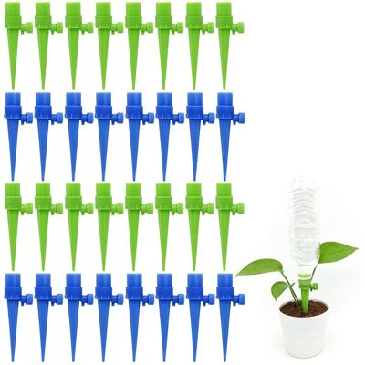 GRASSLIN 32 Pièces Arroseur, Système Goutte À Goutte, Réservoir Bouteille, Plantes Intérieur Extérieur - Publicité GRASSLIN 32 Pièces Arroseur, Système Goutte À Goutte, Réservoir Bouteille, Plantes Intérieur Extérieur - Publicité