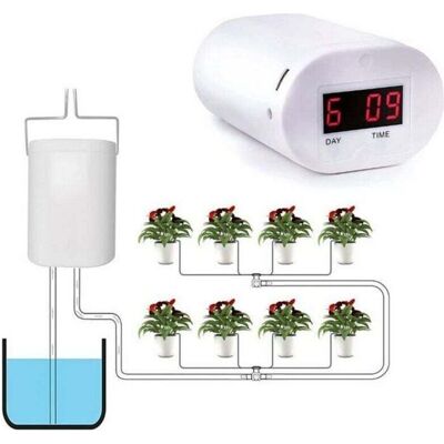 OEM Pompe D'Arrosage Automatique À 8 Têtes, Contrôleur Pour Fleurs Et Plantes, Dispositif D'Irrigation Goutte À Goutte, Minuterie De Pompe, Outil De Jardinage-crezuo - Publicité OEM Pompe D'Arrosage Automatique À 8 Têtes, Contrôleur Pour Fleurs Et Plantes, Dispositif D'Irrigation Goutte À Goutte, Minuterie De Pompe, Outil De Jardinage-crezuo - Publicité