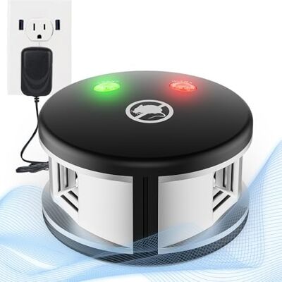 RYTTGOP Dispositif Répulsif À Brancher Pour Rongeurs, 360 ° Avec Ultrasons Fort Impact Et Ondes De Pression, Ultrasonique Une Utilisation En Intérieur, Efficace Éloigner Les Argenté - - Publicité RYTTGOP Dispositif Répulsif À Brancher Pour Rongeurs, 360 ° Avec Ultrasons Fort Impact Et Ondes De Pression, Ultrasonique Une Utilisation En Intérieur, Efficace Éloigner Les Argenté - - Publicité