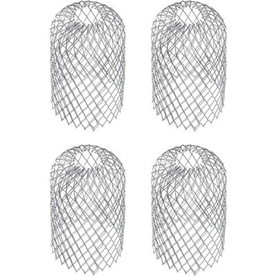 BRINSEA Lot De 4 Gardes De Gouttière En Métal Tamis De Filtre Extensible Crépine De Feuilles Protections De Tuyau De Descente Pour Gouttières Tuyau De Descente - Publicité BRINSEA Lot De 4 Gardes De Gouttière En Métal Tamis De Filtre Extensible Crépine De Feuilles Protections De Tuyau De Descente Pour Gouttières Tuyau De Descente - Publicité