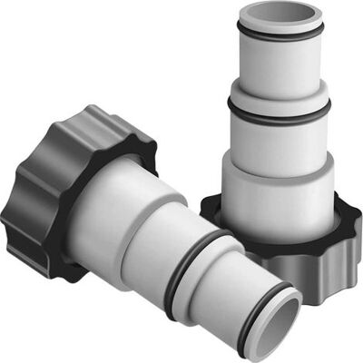 IRISFR Lot De 4 Adaptateurs A Pour Piscine Intex - Adaptateur De Tuyau De Rechange Pour Pompe - Série A - Avec Filetage Intérieur À Visser - Raccord - Publicité IRISFR Lot De 4 Adaptateurs A Pour Piscine Intex - Adaptateur De Tuyau De Rechange Pour Pompe - Série A - Avec Filetage Intérieur À Visser - Raccord - Publicité