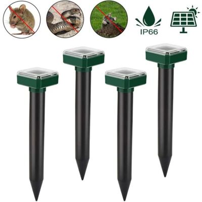 OEM Solar Répulsif Anti-taupes Pour Animaux À Ultrasons Pour Lutter Contre La Taupe Et La Lutte Contre La Taupe Et La Lutte Contre Les Nuisibles Avec Ip56 Pour Le Jardin Lot De 4 - Publicité OEM Solar Répulsif Anti-taupes Pour Animaux À Ultrasons Pour Lutter Contre La Taupe Et La Lutte Contre La Taupe Et La Lutte Contre Les Nuisibles Avec Ip56 Pour Le Jardin Lot De 4 - Publicité