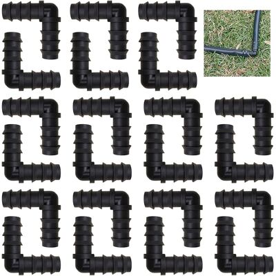 SANS MARQUE Connecteurs De Tuyaux, 22 Pcs Coudes À 90° Tuyau Connecteur D'Irrigation Goutte À Goutte, 16mm (1/2 Pouce) Connecteur Barbelé De Jardin - Publicité SANS MARQUE Connecteurs De Tuyaux, 22 Pcs Coudes À 90° Tuyau Connecteur D'Irrigation Goutte À Goutte, 16mm (1/2 Pouce) Connecteur Barbelé De Jardin - Publicité