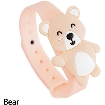 Cellfast Ours - Bracelets Répulsifs Anti-moustiques Pour Enfants, En Silicone, Mignon, Dessin Animé, Tueur D'Insectes, - Publicité Cellfast Ours - Bracelets Répulsifs Anti-moustiques Pour Enfants, En Silicone, Mignon, Dessin Animé, Tueur D'Insectes, - Publicité