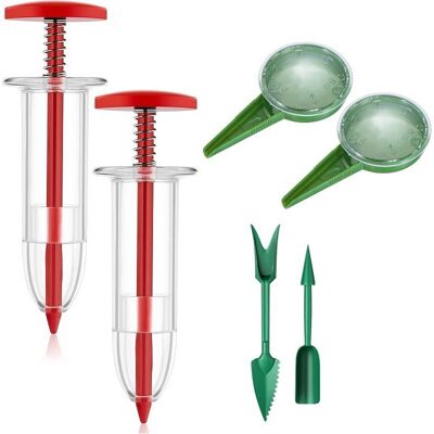 Vision Distributeur De Graines, Mini-jardinière En 6 Pièces, Pot De Fleurs, Jardinière Manuelle, Petites Graines, Outil De Plantation Pour Légumes Et Fleurs - Publicité Vision Distributeur De Graines, Mini-jardinière En 6 Pièces, Pot De Fleurs, Jardinière Manuelle, Petites Graines, Outil De Plantation Pour Légumes Et Fleurs - Publicité