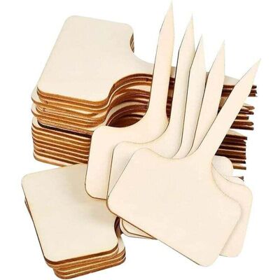PENY 30 Étiquettes En Bois En Forme De T Pour Plantes, Étiquettes De Jardin, Marqueurs Pour Plantes De Pépinière, Adaptées Aux Serres Extérieures, Aux Graines De Fleurs, Aux Herbes Aromatiques Et Aux Plant - Publicité PENY 30 Étiquettes En Bois En Forme De T Pour Plantes, Étiquettes De Jardin, Marqueurs Pour Plantes De Pépinière, Adaptées Aux Serres Extérieures, Aux Graines De Fleurs, Aux Herbes Aromatiques Et Aux Plant - Publicité