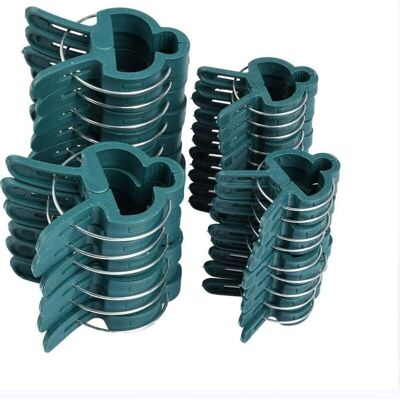 Melissa 100pcs Clips De Plantes, Pinces À Ressort Support De Plante Pour Tomates Et Légumes De Vigne - Publicité Melissa 100pcs Clips De Plantes, Pinces À Ressort Support De Plante Pour Tomates Et Légumes De Vigne - Publicité