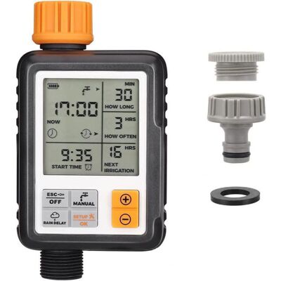 Scotch Programmateur Arrosage Automatique Minuteur Arrosage Goutte À Goutte, Imperméable Et Utilisé À L'Extérieur, Modes Multiples, 3" Écran Lcd, Irrigation Pour Jardin Ferme Pelouse Fleur - Publicité Scotch Programmateur Arrosage Automatique Minuteur Arrosage Goutte À Goutte, Imperméable Et Utilisé À L'Extérieur, Modes Multiples, 3" Écran Lcd, Irrigation Pour Jardin Ferme Pelouse Fleur - Publicité