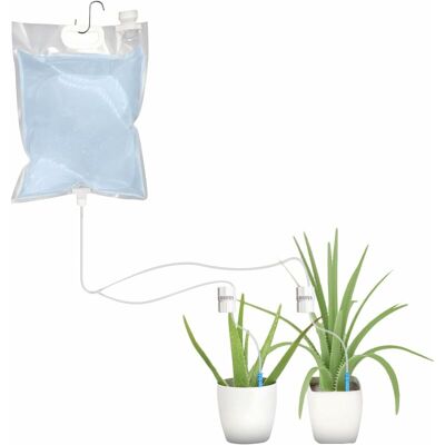 MOXIE Abreuvoir Automatique Pour Plantes 3l Dispositifs D'Arrosage Automatique De Fleurs En Pot Double Système De Kit D'Irrigation Goutte À Goutte À Dégagement Lent Pour Plantes D'Intérieur En Plei - Publicité MOXIE Abreuvoir Automatique Pour Plantes 3l Dispositifs D'Arrosage Automatique De Fleurs En Pot Double Système De Kit D'Irrigation Goutte À Goutte À Dégagement Lent Pour Plantes D'Intérieur En Plei - Publicité