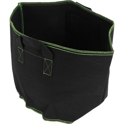 MCKENSA Sac De Culture Biodégradable Non Tissé Pour Légumes Et Fleurs, Pot De Plantation Avec Poignées, Noir, 5 Gallons - Publicité MCKENSA Sac De Culture Biodégradable Non Tissé Pour Légumes Et Fleurs, Pot De Plantation Avec Poignées, Noir, 5 Gallons - Publicité
