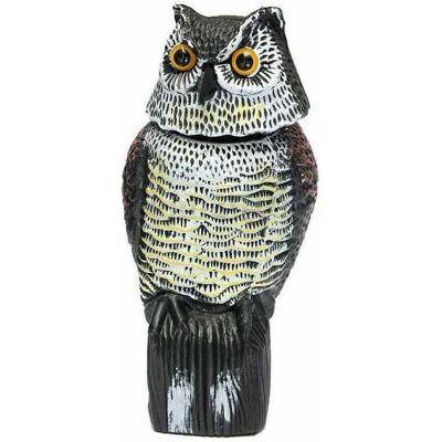OEM Grand Leurre De Hibou Réaliste Avec Effaroucheur D'Oiseau/pigeon/corbeau À Tête Rotative-dou - Publicité OEM Grand Leurre De Hibou Réaliste Avec Effaroucheur D'Oiseau/pigeon/corbeau À Tête Rotative-dou - Publicité