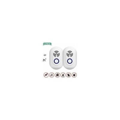 OEM Répulsif Anti-moustiques À Ultrasons - Répulsif Électronique Anti-moustiques À Ultrasons D'Intérieur - Pour Moustiques, Fourmis, Souris, Araignées - Lot De 2 - Crezuo - Publicité OEM Répulsif Anti-moustiques À Ultrasons - Répulsif Électronique Anti-moustiques À Ultrasons D'Intérieur - Pour Moustiques, Fourmis, Souris, Araignées - Lot De 2 - Crezuo - Publicité