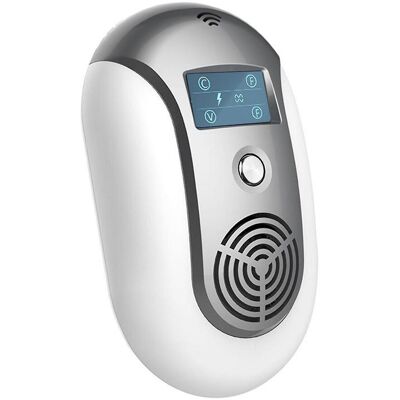 MIXHOME Prise Anti-nuisibles Ultrasonique Portable Répulsif Électrique Moustiques Rats Mode Constant Ou Variable Fiche Us Gris - Publicité MIXHOME Prise Anti-nuisibles Ultrasonique Portable Répulsif Électrique Moustiques Rats Mode Constant Ou Variable Fiche Us Gris - Publicité
