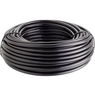 ABYSSE 25m Tuyau Pour Arrosage En Goutte À Goutte, Tuyau D'Eau En Pe 16x1.2 Mm, Noir - Publicité ABYSSE 25m Tuyau Pour Arrosage En Goutte À Goutte, Tuyau D'Eau En Pe 16x1.2 Mm, Noir - Publicité