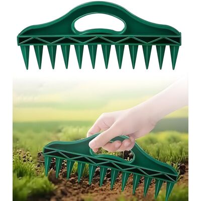 GRASSLIN 1 - Semoir - Outil De Semis - 12 Trous - Réglable Pour Légumes Et Fleurs - Plastique Robuste - Jardinage Sur Balcon Et Potager - Publicité GRASSLIN 1 - Semoir - Outil De Semis - 12 Trous - Réglable Pour Légumes Et Fleurs - Plastique Robuste - Jardinage Sur Balcon Et Potager - Publicité