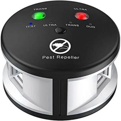 IRISFR Répulsif Antiparasitaire À Ultrasons À 360 Degrés Répulsif De Dissuasion Pour Souris D'Intérieur Rats À Ondes Ultrasoniques Et Autres Produits Répulsifs - Publicité IRISFR Répulsif Antiparasitaire À Ultrasons À 360 Degrés Répulsif De Dissuasion Pour Souris D'Intérieur Rats À Ondes Ultrasoniques Et Autres Produits Répulsifs - Publicité