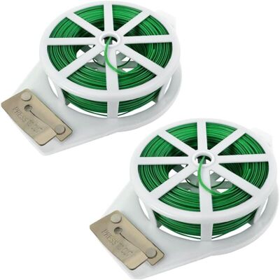 URSUS 100x2m Fil Jardinage Vert, Attaches Pour Plantes De Jardin Avec Coupe-fil, Attaches Multifonctionnelles Réutilisables - Publicité URSUS 100x2m Fil Jardinage Vert, Attaches Pour Plantes De Jardin Avec Coupe-fil, Attaches Multifonctionnelles Réutilisables - Publicité