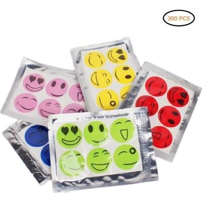 Cellfast Patches Anti-moustiques Diy Autocollants Anti-moustiques Correctifs Cartoon Expressions Répulsif Anti-moustiques 300pcs - Publicité Cellfast Patches Anti-moustiques Diy Autocollants Anti-moustiques Correctifs Cartoon Expressions Répulsif Anti-moustiques 300pcs - Publicité