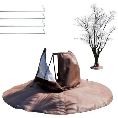 IRISFR Lntyq Protection Hivernale Racine De Palmier, Protection Contre Le Gel, Le Froid Plantes Et Arbres Jusqu'à 30 Cm De Diamètre, Protection Contre L'Humidité Et Le Gel, Double Isolation - Publicité IRISFR Lntyq Protection Hivernale Racine De Palmier, Protection Contre Le Gel, Le Froid Plantes Et Arbres Jusqu'à 30 Cm De Diamètre, Protection Contre L'Humidité Et Le Gel, Double Isolation - Publicité
