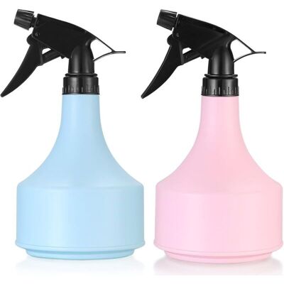 OEM 2 Pièces Pulverisateur Vide, 500ml Vaporisateur Bouteilles Plastique, Flacon Spray Vide, Brumisateurs Eau Rechargeable À Pompe, Pulvérisateur Pour Plantes, Jardin, Cuisine, Interieur - Rose+bleu - Publicité OEM 2 Pièces Pulverisateur Vide, 500ml Vaporisateur Bouteilles Plastique, Flacon Spray Vide, Brumisateurs Eau Rechargeable À Pompe, Pulvérisateur Pour Plantes, Jardin, Cuisine, Interieur - Rose+bleu - Publicité