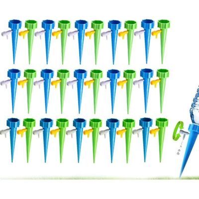 BARBAYDOS 30pièces Irrigation Goutte À Goutte Kit, Arrosage Plantes Automatique Avec Vannes, Irrigation Goutte Cône Pour Arrosage Bouteille - Publicité BARBAYDOS 30pièces Irrigation Goutte À Goutte Kit, Arrosage Plantes Automatique Avec Vannes, Irrigation Goutte Cône Pour Arrosage Bouteille - Publicité