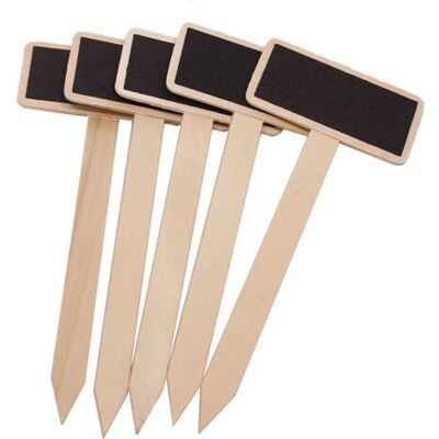 SCORPIO Lot De 20 Étiquettes En Bois Pour Plantes De Jardin - Tableau Noir - Avec Stylo De Marquage Pour Plantes D'Intérieur Et D'Extérieur - Étiquettes Pour Plantes En Pot, Herbes, Fleurs, Légumes - Publicité SCORPIO Lot De 20 Étiquettes En Bois Pour Plantes De Jardin - Tableau Noir - Avec Stylo De Marquage Pour Plantes D'Intérieur Et D'Extérieur - Étiquettes Pour Plantes En Pot, Herbes, Fleurs, Légumes - Publicité