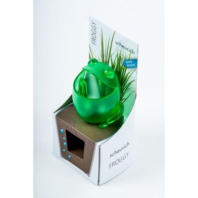 Scheurich Arroseur Pour Plantes Froggy, Système D'Arrosage, Réservoir D'Eau, Accessoire De Jardinage, 15 Cm, Couleur : Vert - Publicité Scheurich Arroseur Pour Plantes Froggy, Système D'Arrosage, Réservoir D'Eau, Accessoire De Jardinage, 15 Cm, Couleur : Vert - Publicité