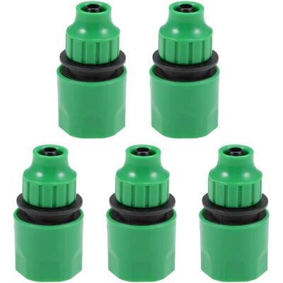 Melissa Adaptateur De Tuyau De Tuyau De Connecteur Rapide Raccord De Tuyau De Diamètre Intérieur De 8mm Pour Système D'Irrigation De Jardin 5 Pièces - Publicité Melissa Adaptateur De Tuyau De Tuyau De Connecteur Rapide Raccord De Tuyau De Diamètre Intérieur De 8mm Pour Système D'Irrigation De Jardin 5 Pièces - Publicité