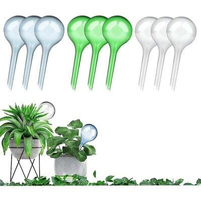 Scotch 9 Boules D'Arrosage Automatique Pour Plantes D'Intérieur Et D'Extérieur Pots Suspendus Jardin Fontaines - Publicité Scotch 9 Boules D'Arrosage Automatique Pour Plantes D'Intérieur Et D'Extérieur Pots Suspendus Jardin Fontaines - Publicité