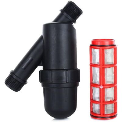 MOXIE Filtre Maille 3/4in Écran D'Irrigation,jardin Arrosage Métal Filtre Net Écran En Acier Inoxydable,filtre À L'Eau Conditionné Pour Jardinage L'Agriculture D'Irrigation Goutte À Goutte Pour Pompe(noir) - Publicité MOXIE Filtre Maille 3/4in Écran D'Irrigation,jardin Arrosage Métal Filtre Net Écran En Acier Inoxydable,filtre À L'Eau Conditionné Pour Jardinage L'Agriculture D'Irrigation Goutte À Goutte Pour Pompe(noir) - Publicité